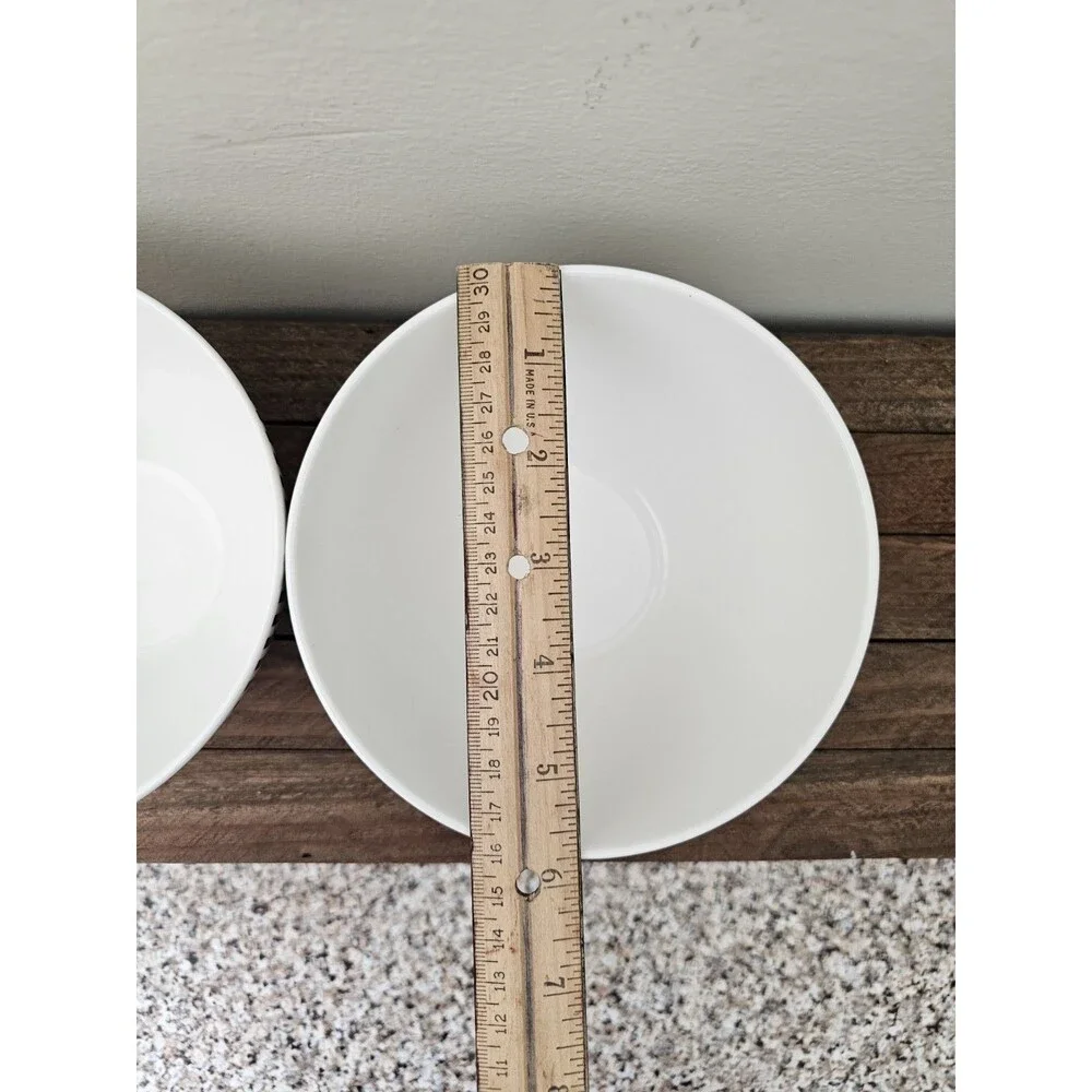 2 LENOX Luca Andrisani Linea Ottica Arch All Purpose Bowls Brown Black Modern